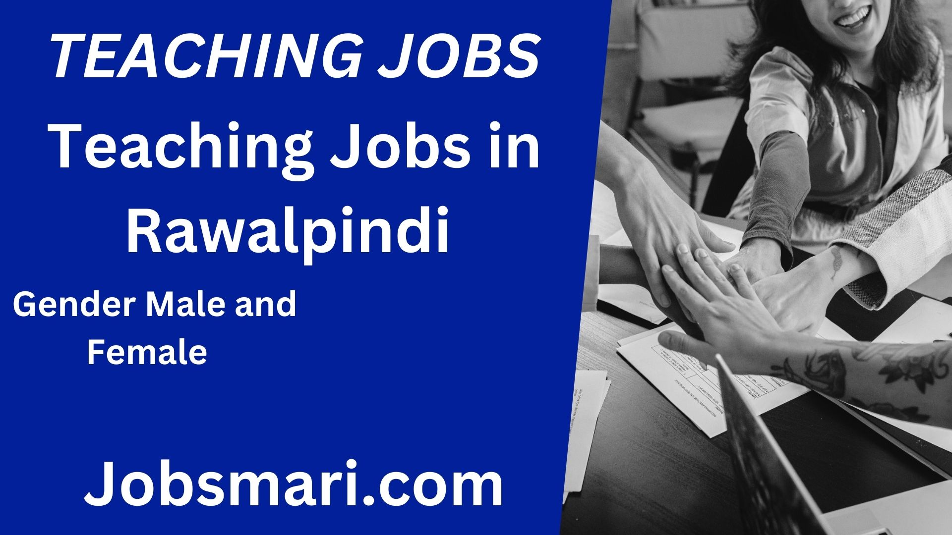 teaching jobs in Rawalpindi