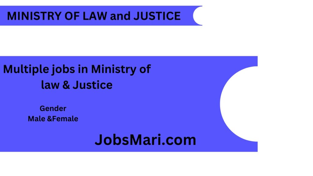 Ministry of law and Justice