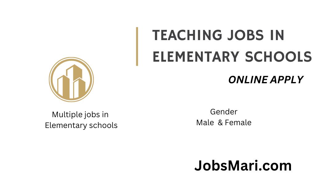 Teaching jobs in Elementary schools