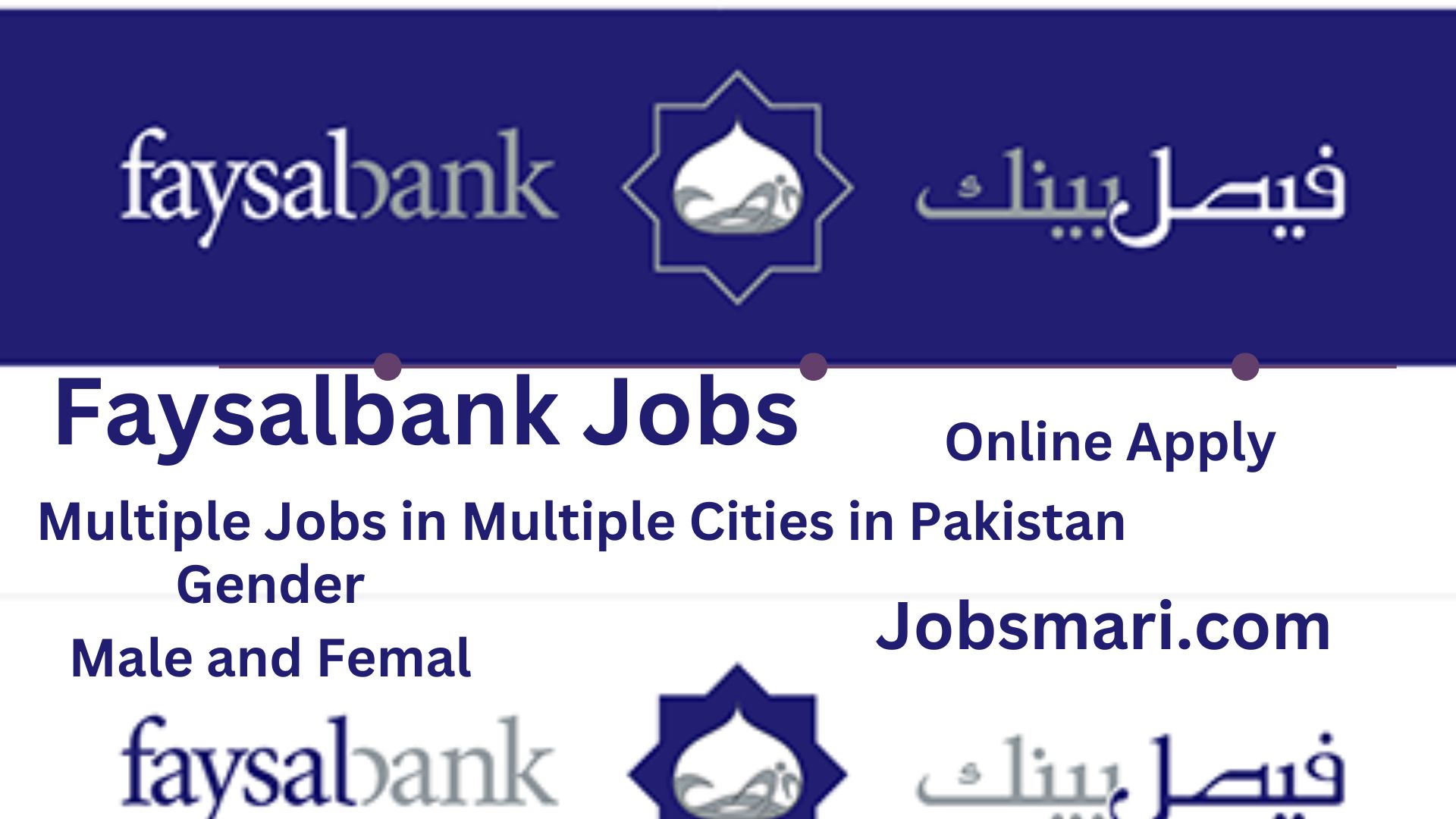 Faysalbank Jobs